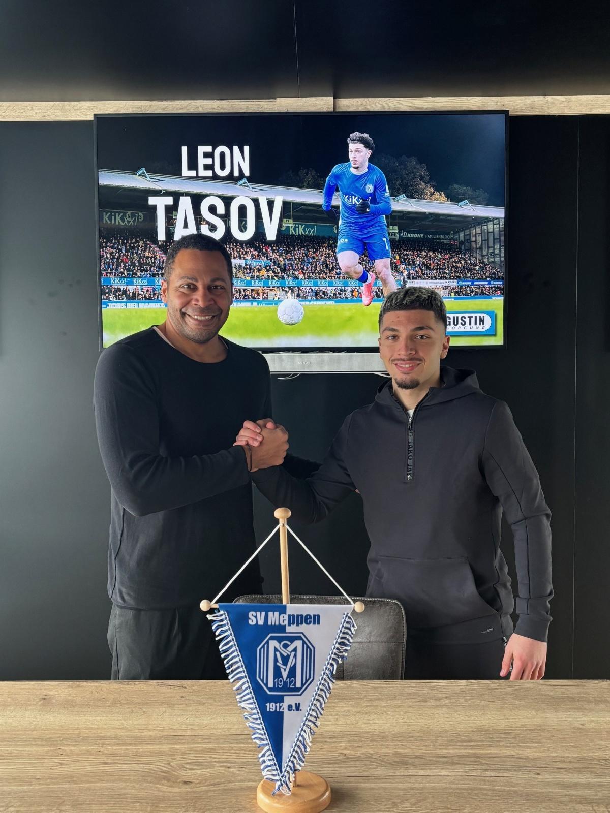 Willkommen zurück: SV Meppen verstärkt sich erneut mit Leon Tasov Willkommen zurück: SV Meppen verstärkt sich erneut mit Leon Tasov