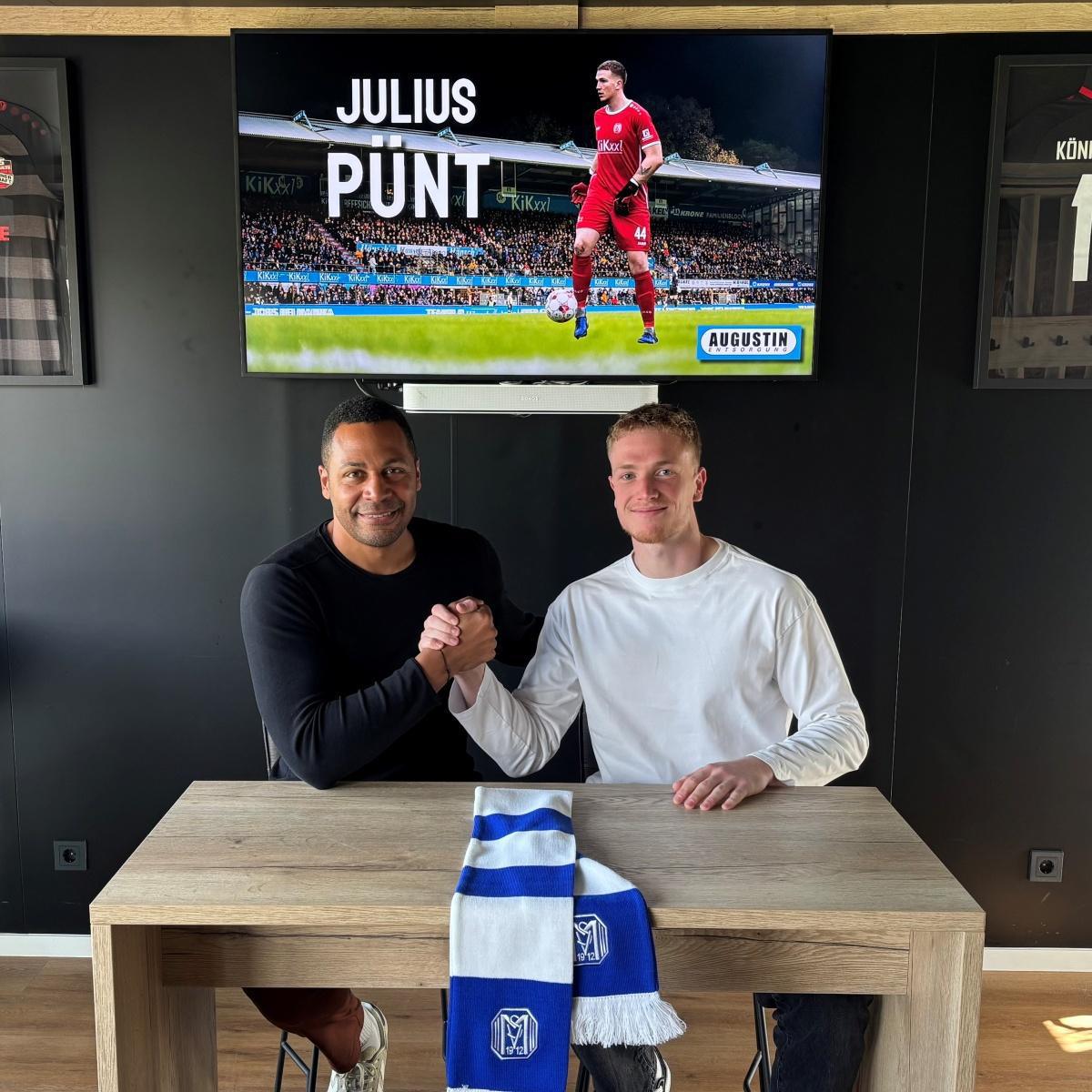 Julius Pünt verlängert beim SV Meppen