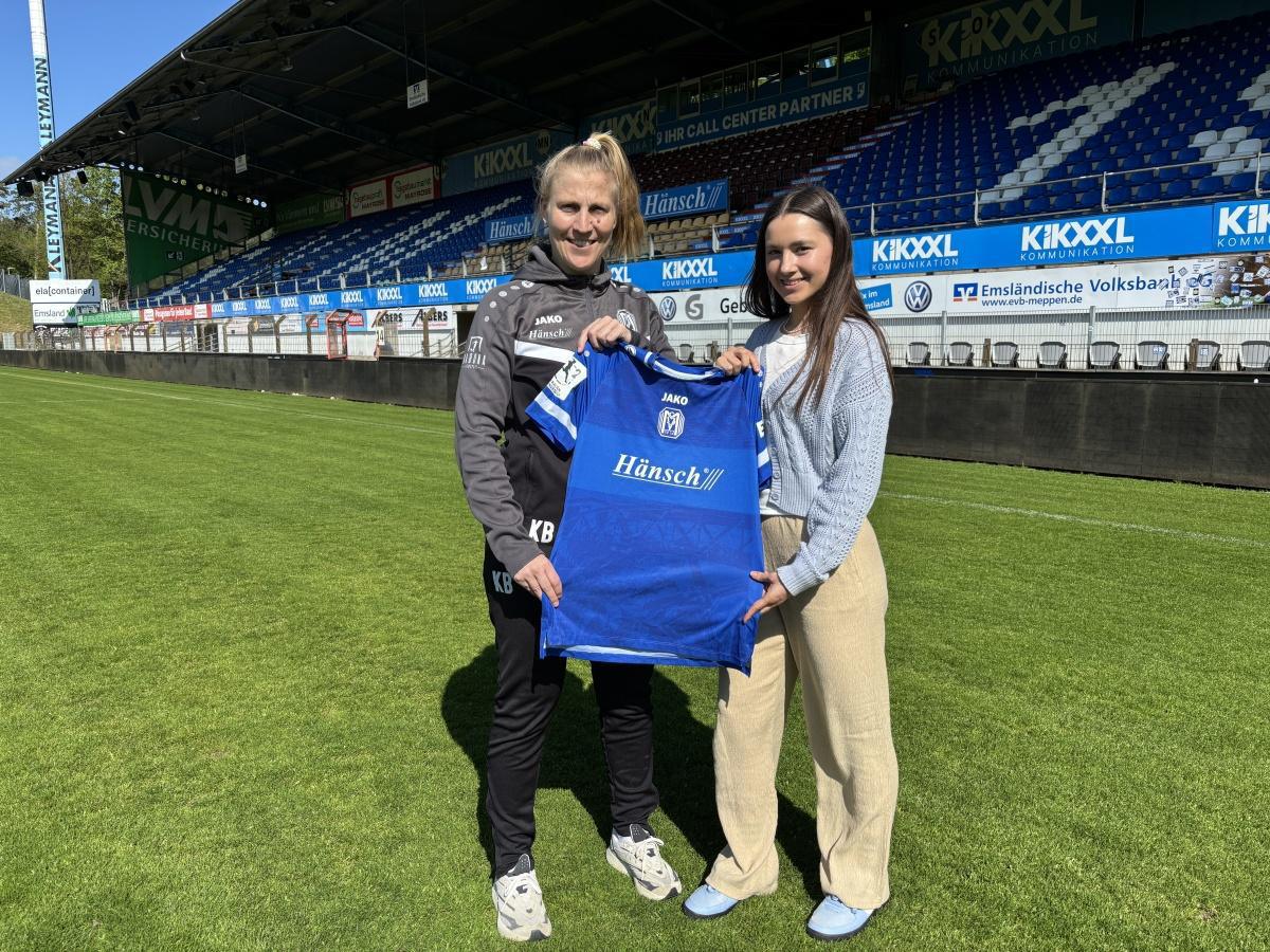 SV Meppen verlängert mit Sonja Lux SV Meppen verlängert mit Sonja Lux