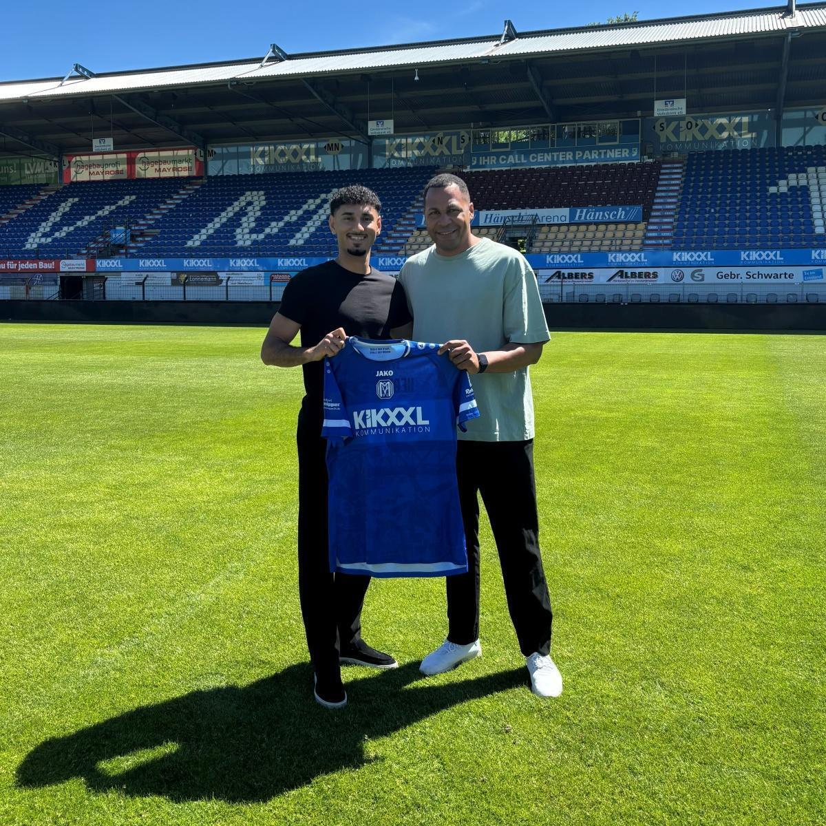 Kasra Ghawilu unterschreibt beim SV Meppen Kasra Ghawilu unterschreibt beim SV Meppen