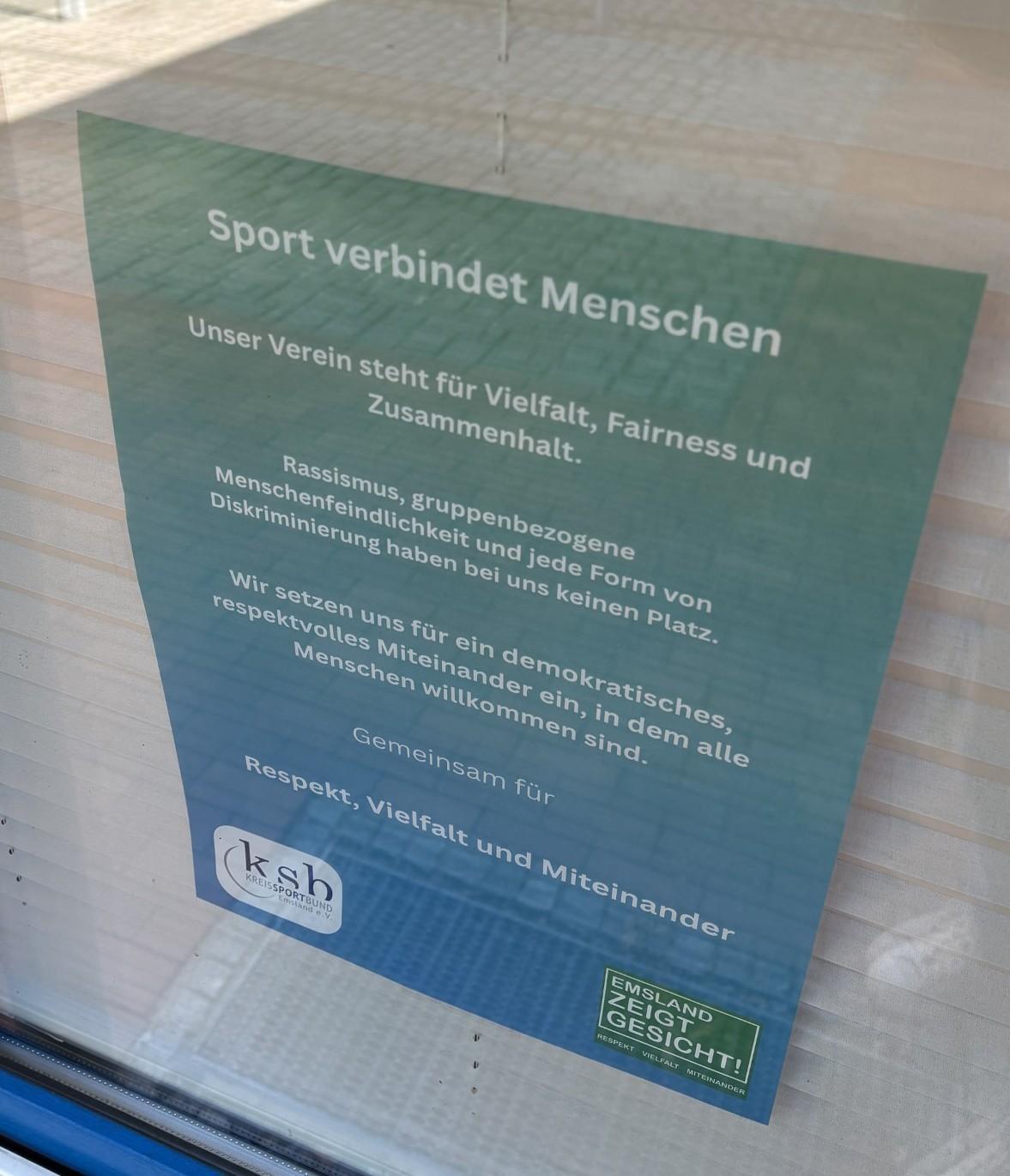 Sport verbindet Menschen: SV Meppen setzt Zeichen für Vielfalt und Zusammenhalt Sport verbindet Menschen: SV Meppen setzt Zeichen für Vielfalt und Zusammenhalt