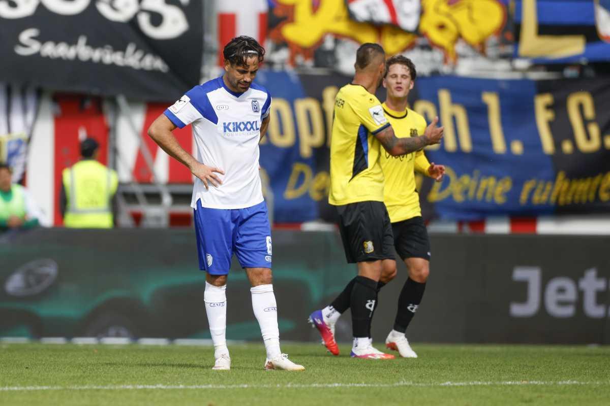 SV Meppen verliert mit 1:6 gegen den 1. FC Saarbrücken