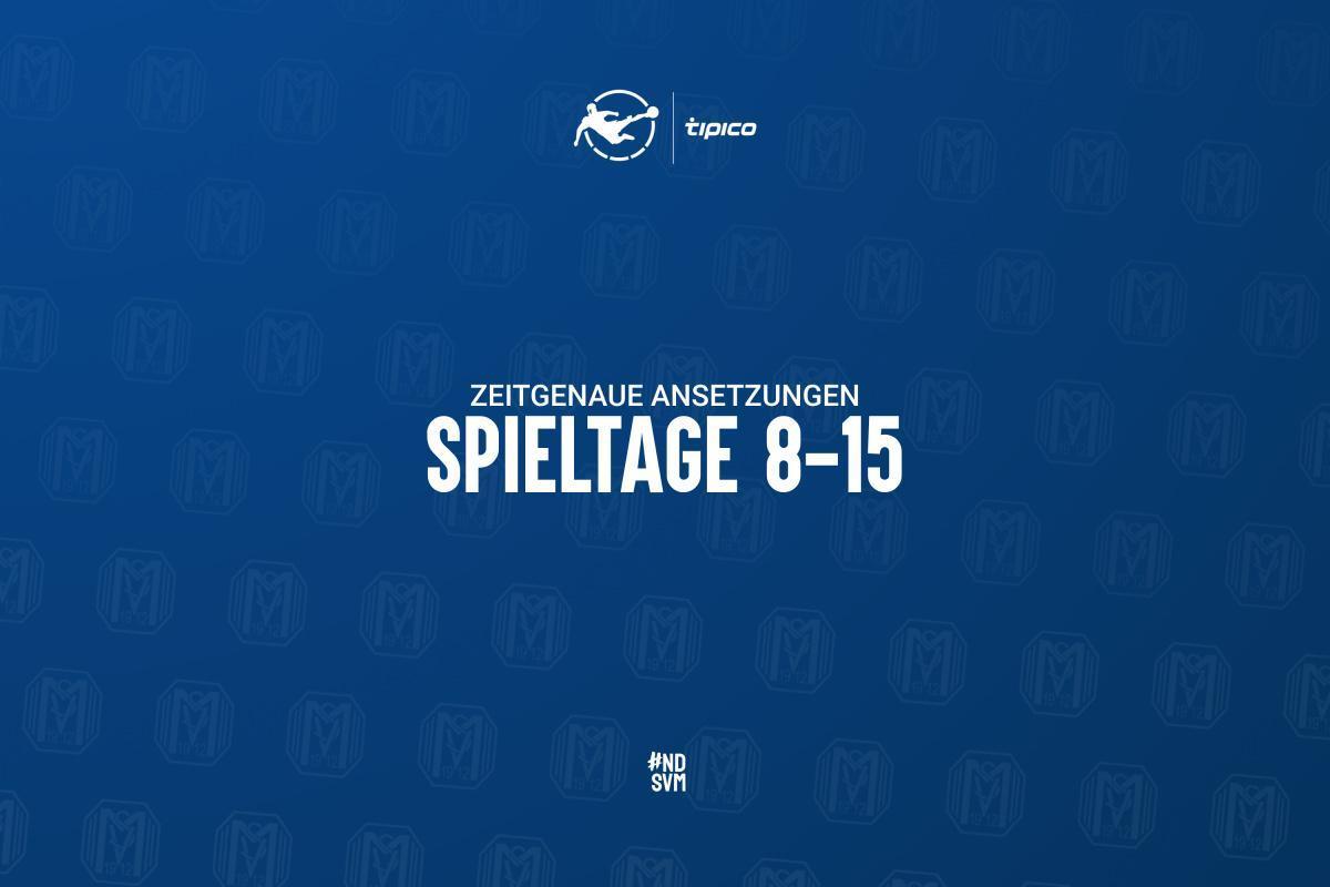 SVM spielt Freitags in Düsseldorf: DFB terminiert Spieltage 8 bis 15 SVM spielt Freitags in Düsseldorf: DFB terminiert Spieltage 8 bis 15