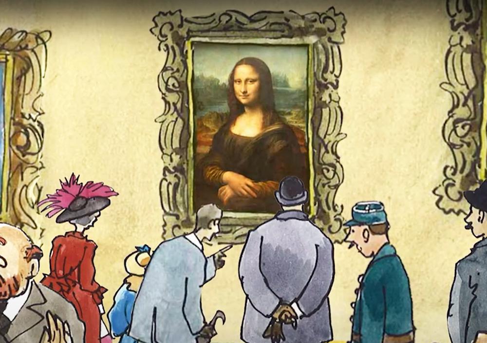 Louvre Kids The Theft of the Mona Lisa