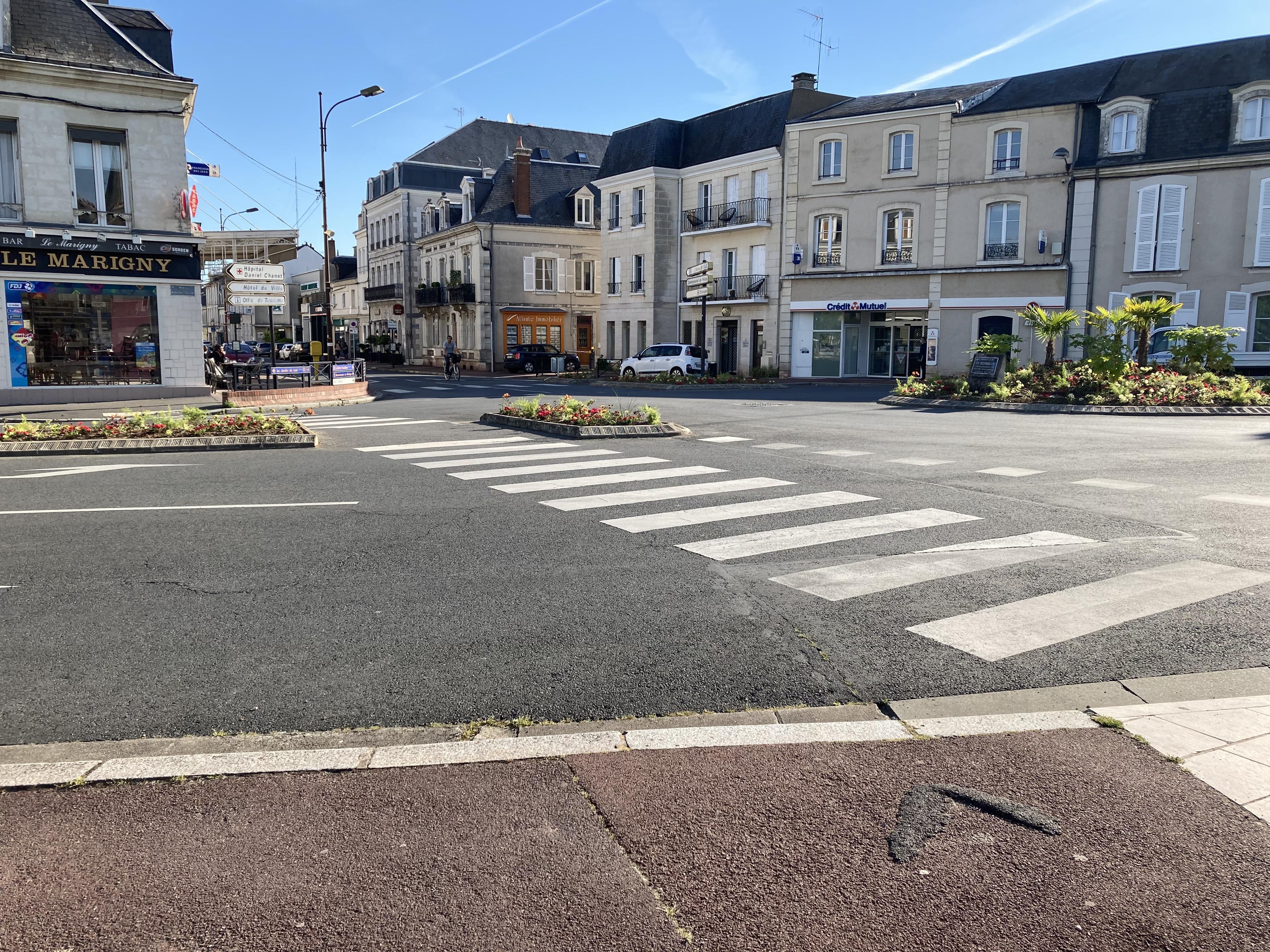 Le rond-point Rochambelle 