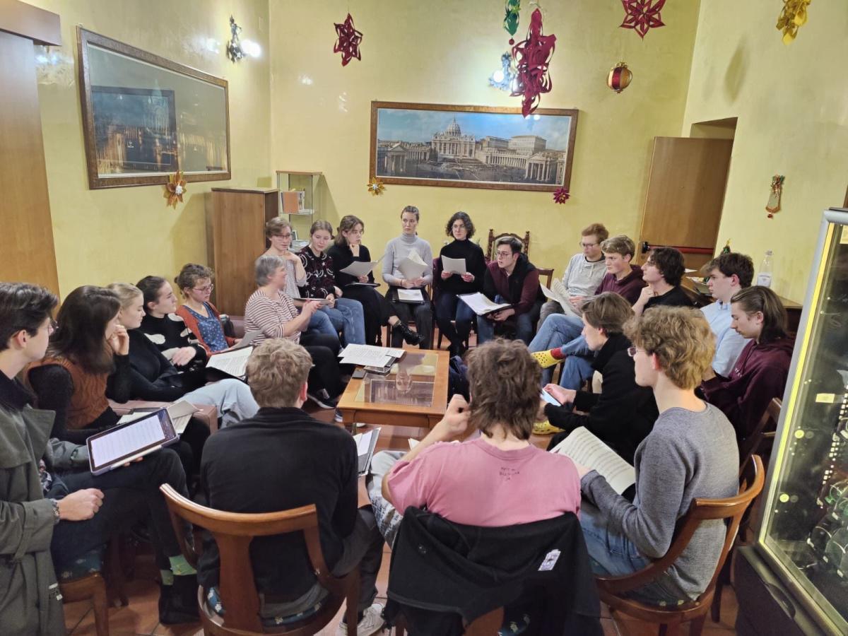 Christbaumbrand am Tiberstrand Christbaumbrand am Tiberstrand