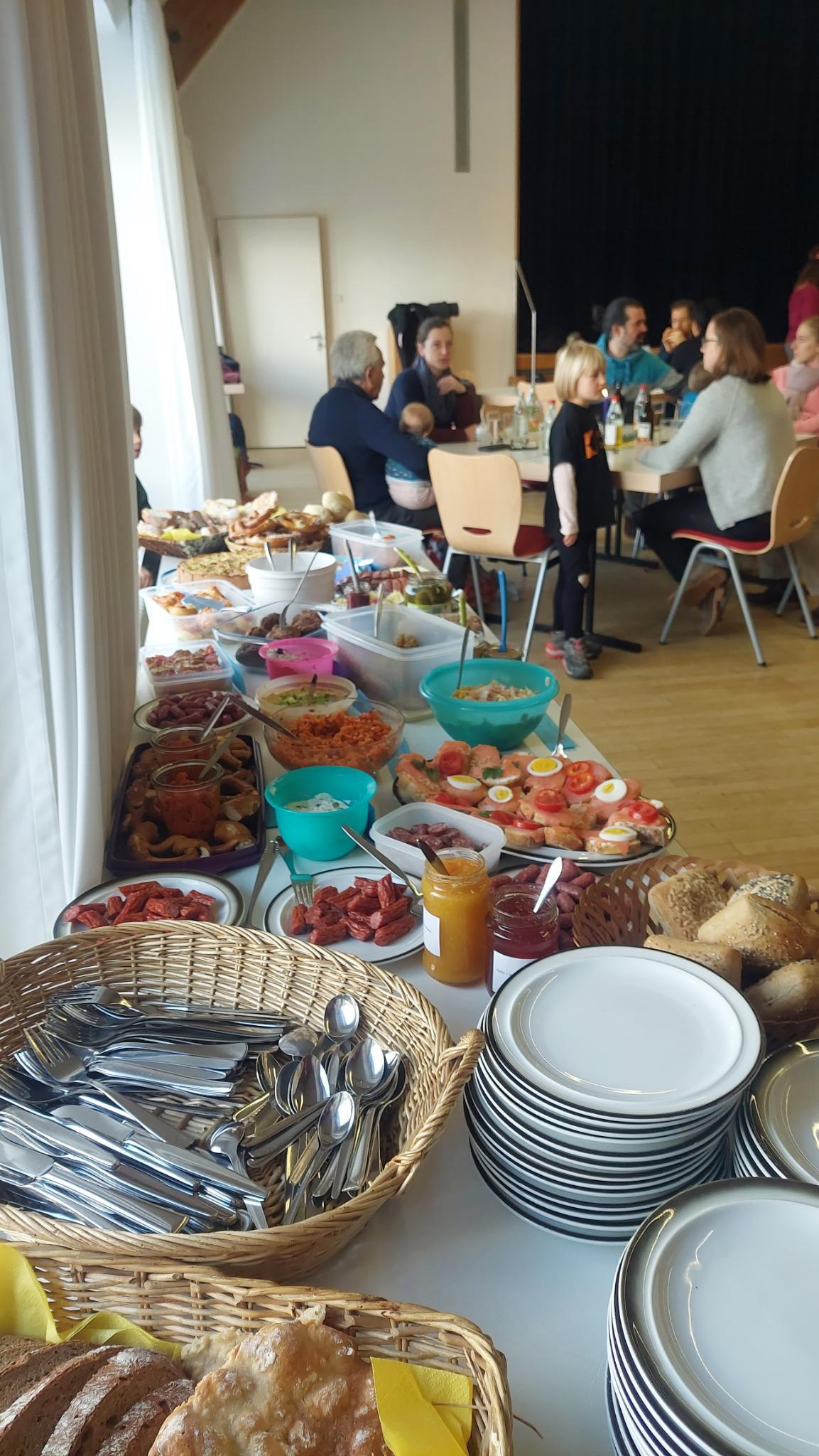 Ein großer Brunch zum Abschied