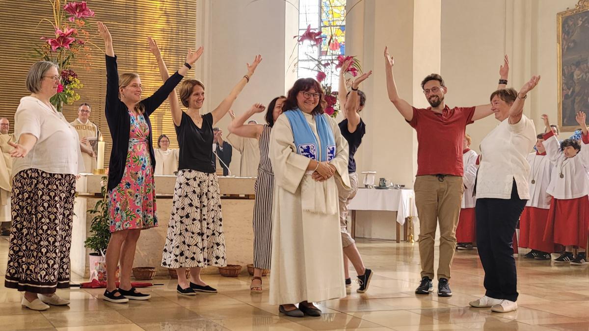 Dank und Segen für Theresa Reischl Dank und Segen für Theresa Reischl