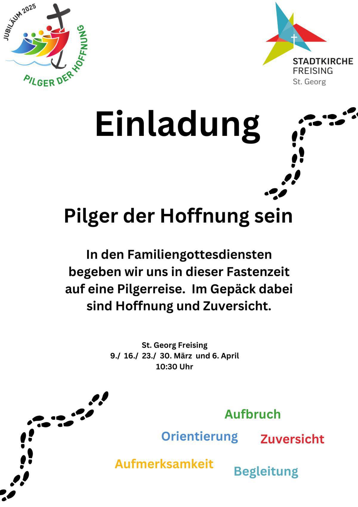 Unterwegs voller Hoffnung