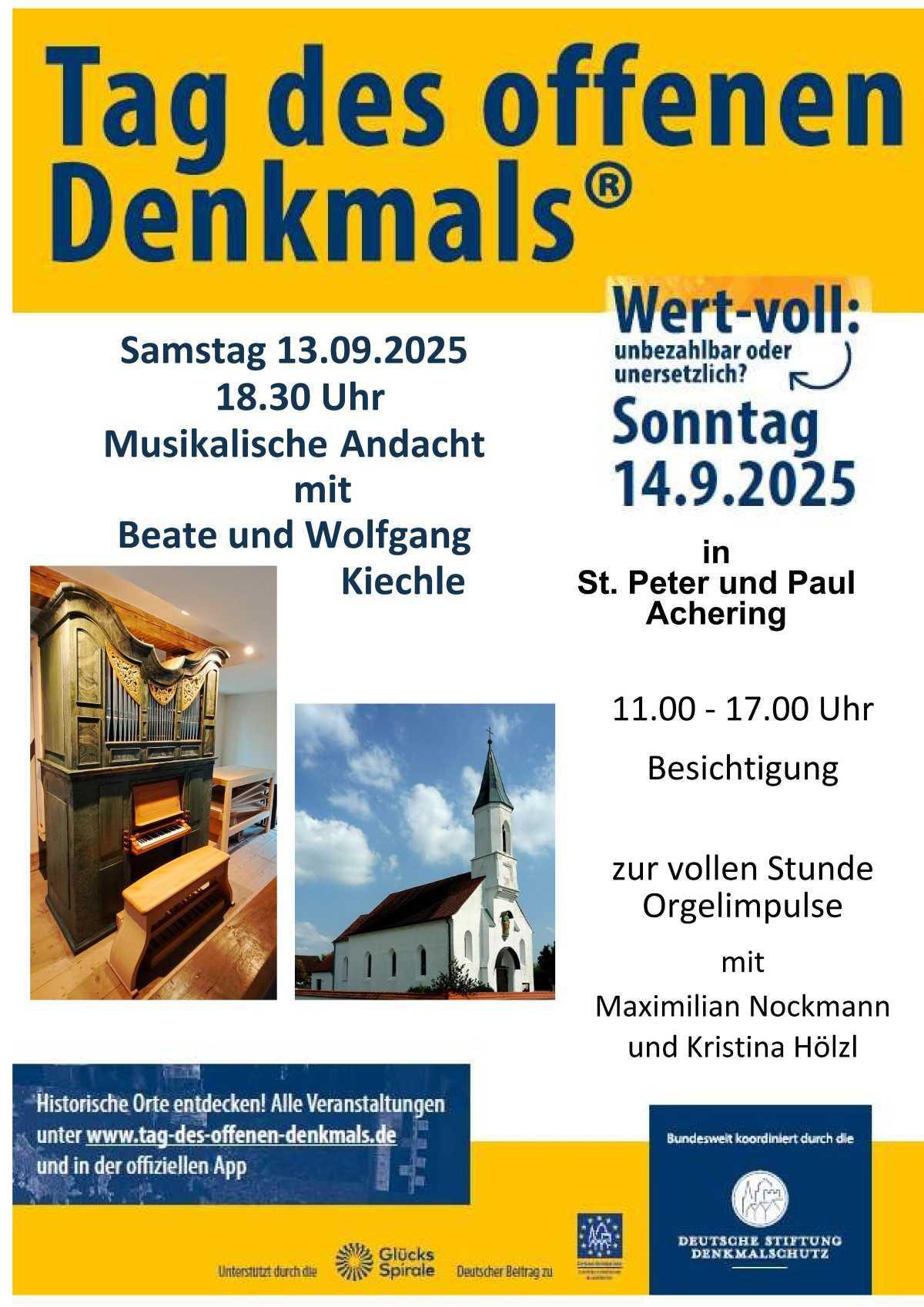 Tag des offenen Denkmals
