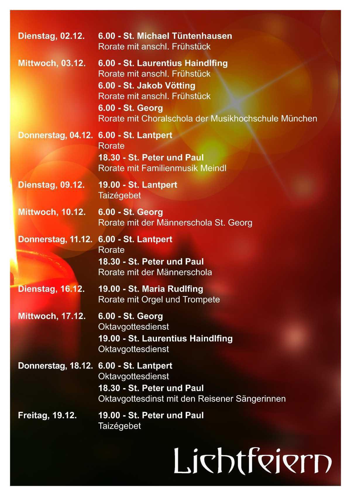 Advent in der Stadtkirche 