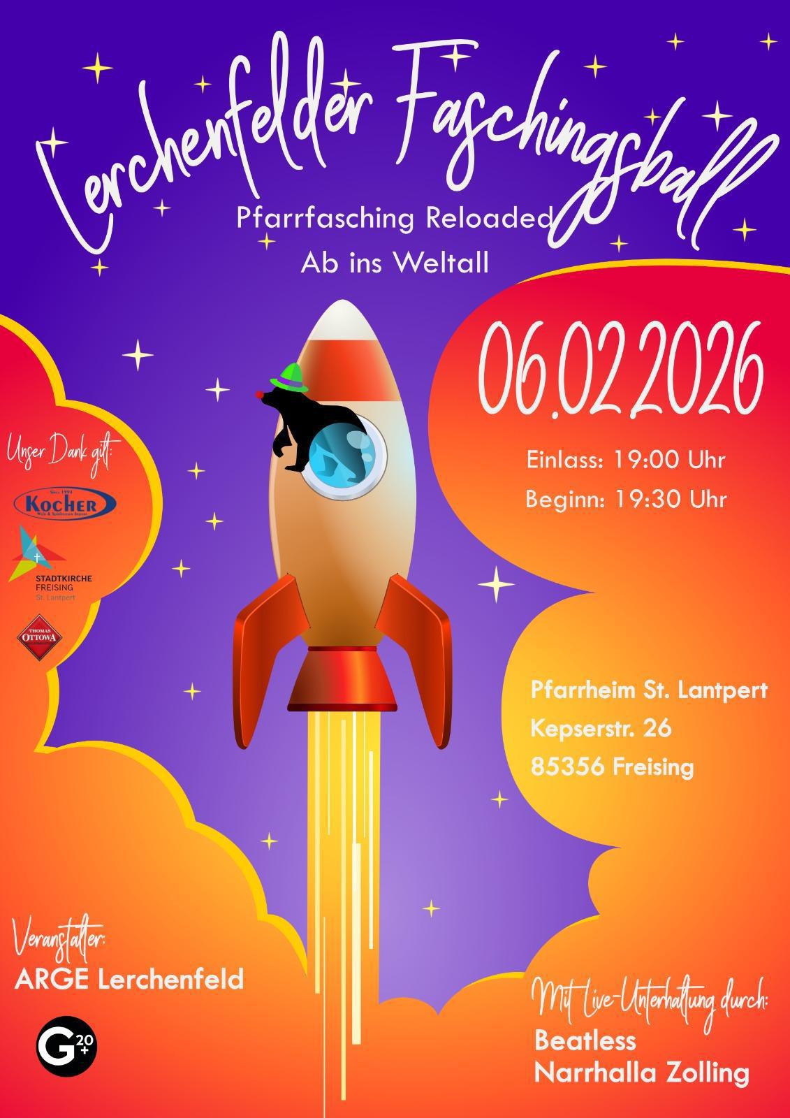 Fasching im Pfarrheim Lerchenfeld