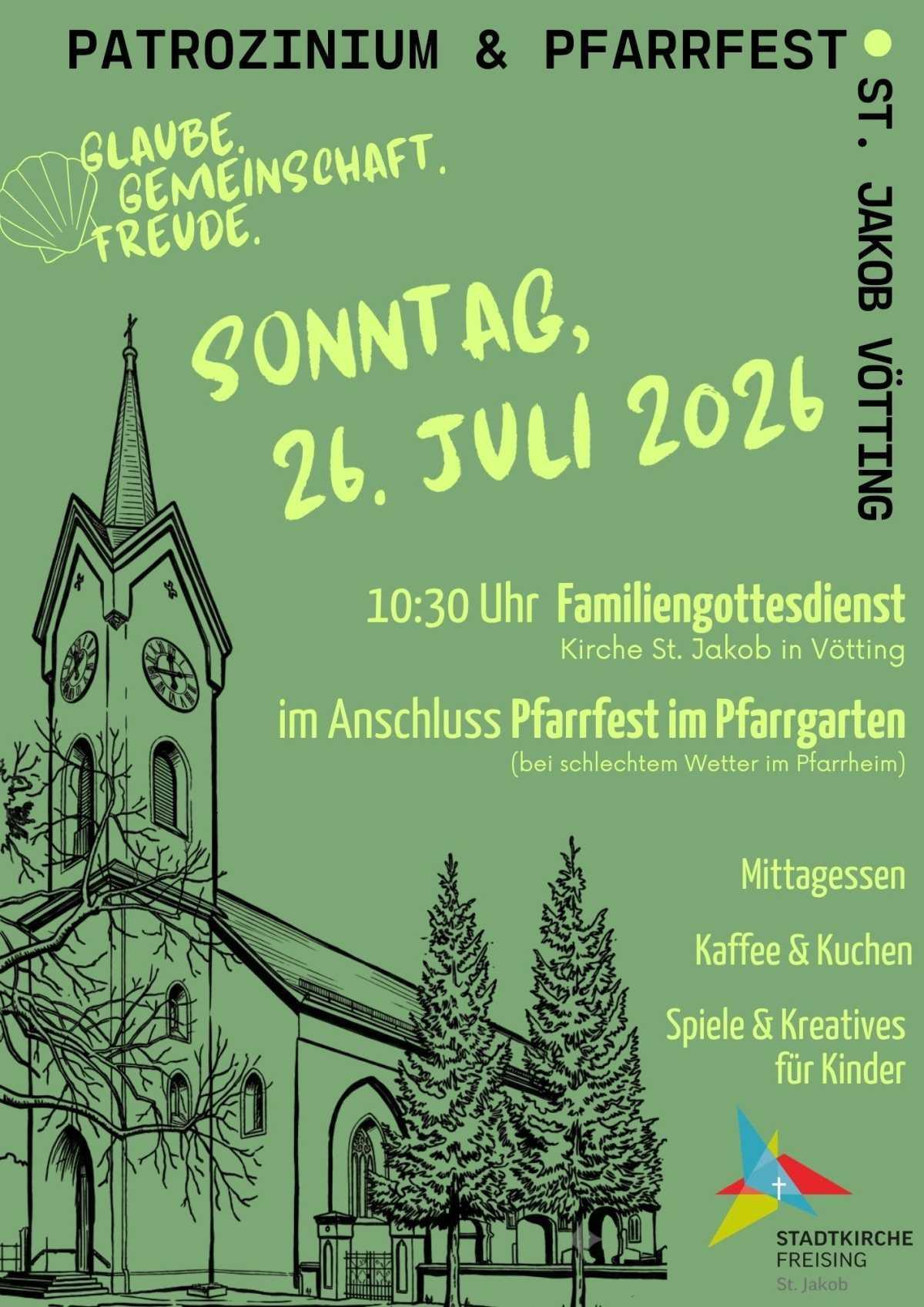 Wir feiern unser Patrozinium und Pfarrfest