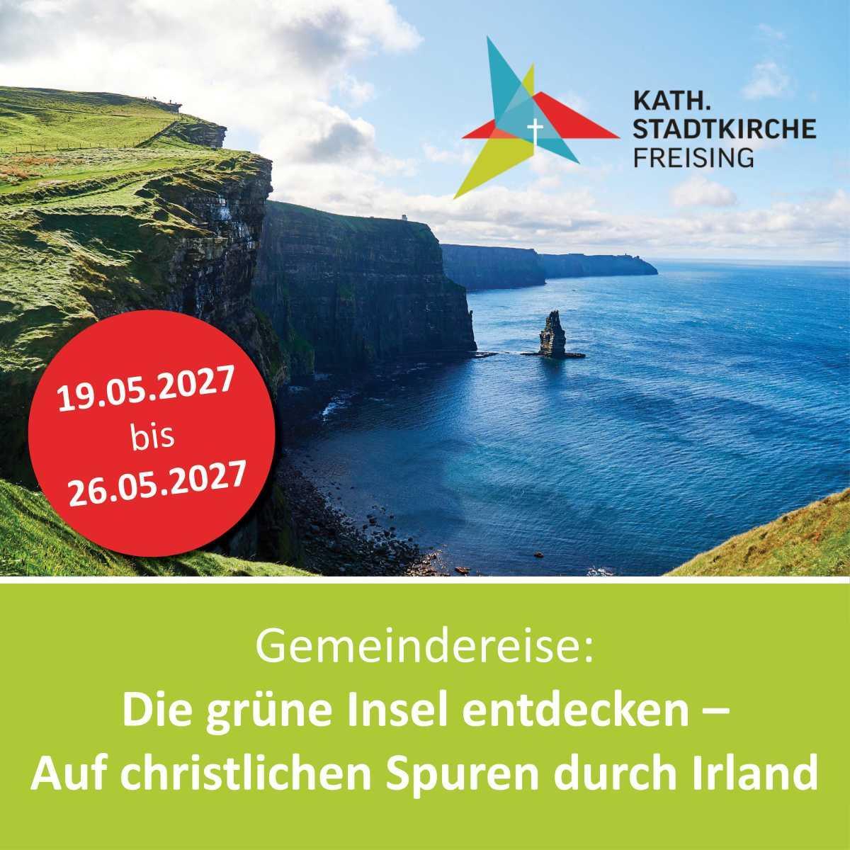 Stadtkirchenreise 2027 nach Irland
