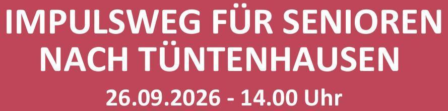 Impulsweg für Senioren