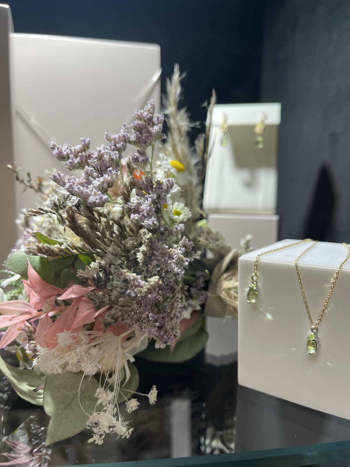 I quattro aspetti Preziosi -Fiori, Confezione, Dedica e scelta Gioiello.