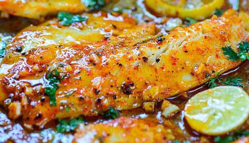 Baked Lemon Garlic Tilapia Video Recipe