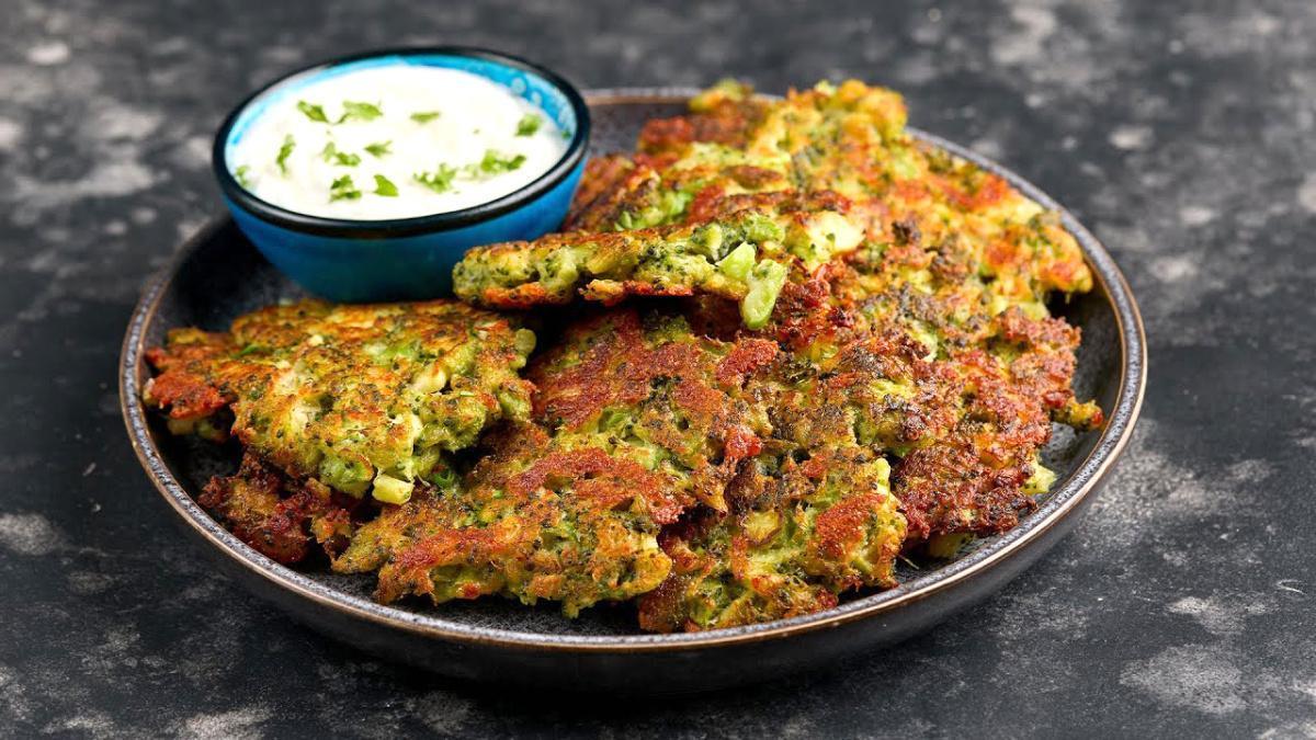 Fried Broccoli Patties Video Recipe