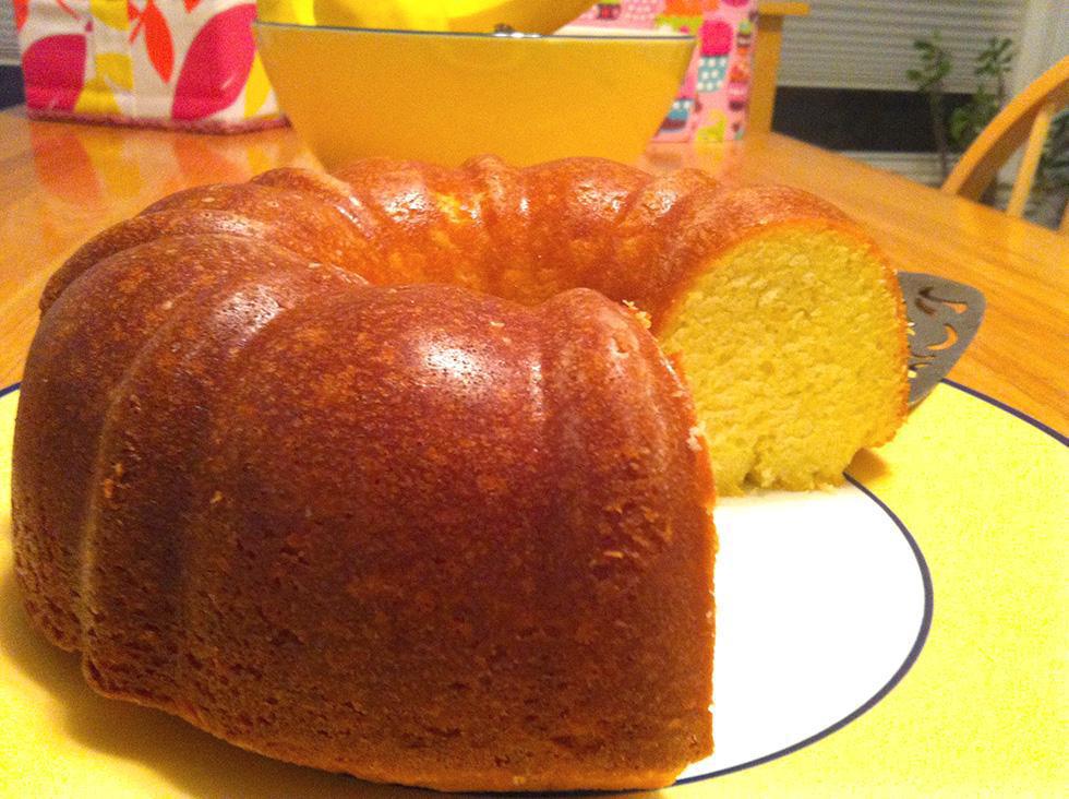 Greek Yogurt Lemon Cake