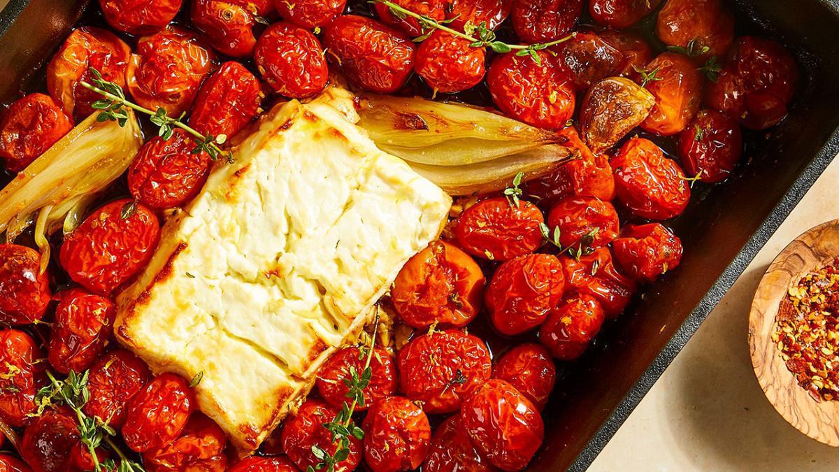 Baked Feta Cheese Pasta Video Recipe
