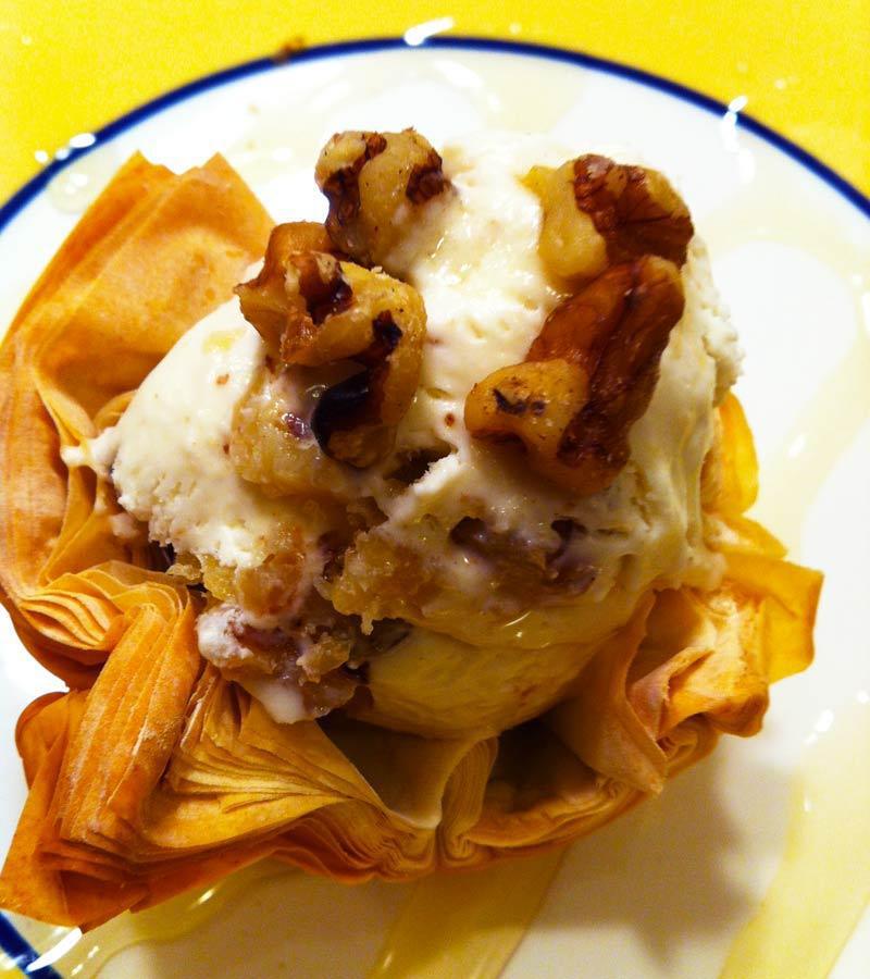 Baklava Ice Cream Baklava Ice Cream