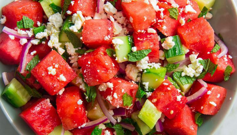 Watermelon Feta Salad Watermelon Feta Salad