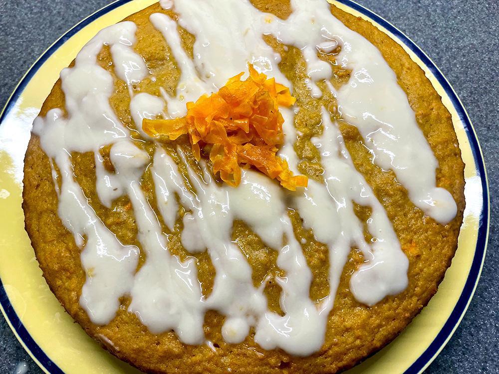 Greek Inspired Carrot Cake