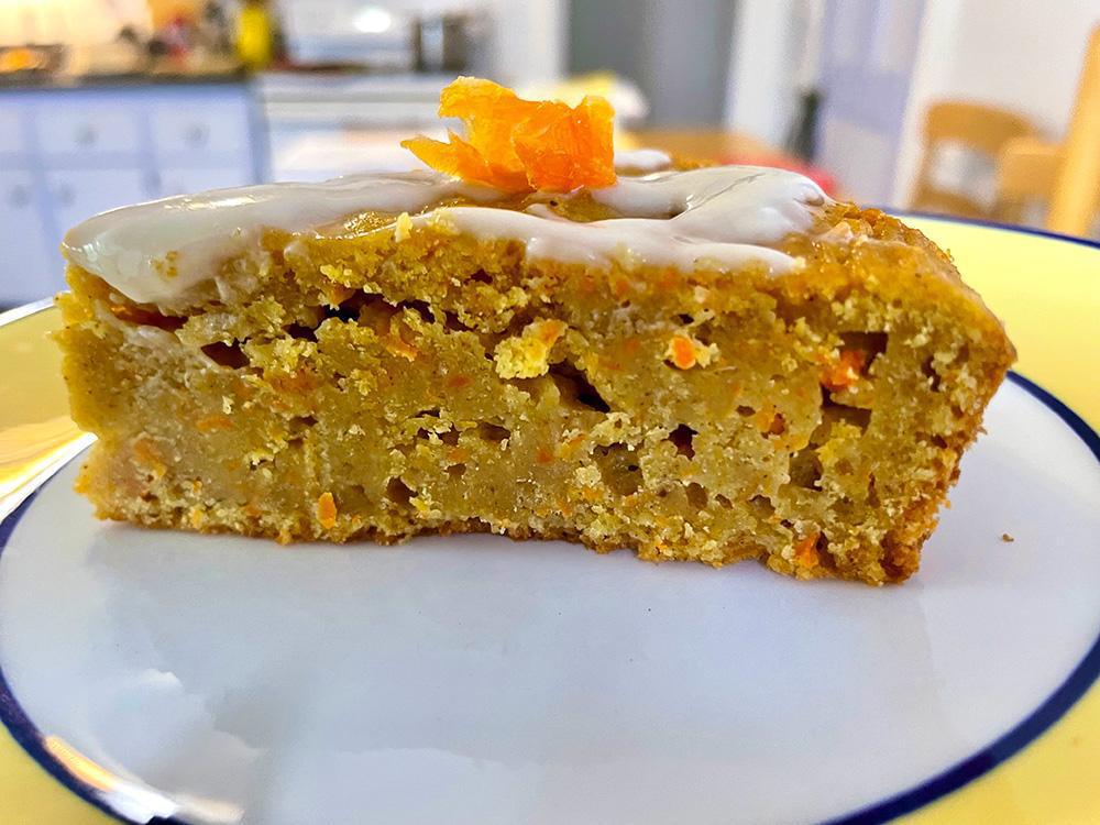 Greek Inspired Carrot Cake