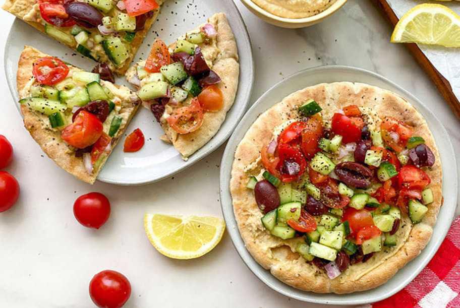 Greek Pita Pizza Greek Pita Pizza