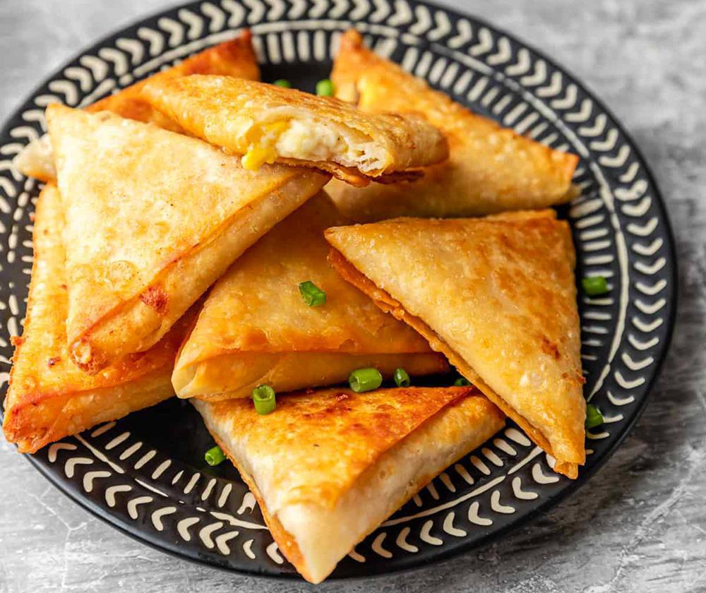 Goat Cheese & Honey Samosas Video Recipe