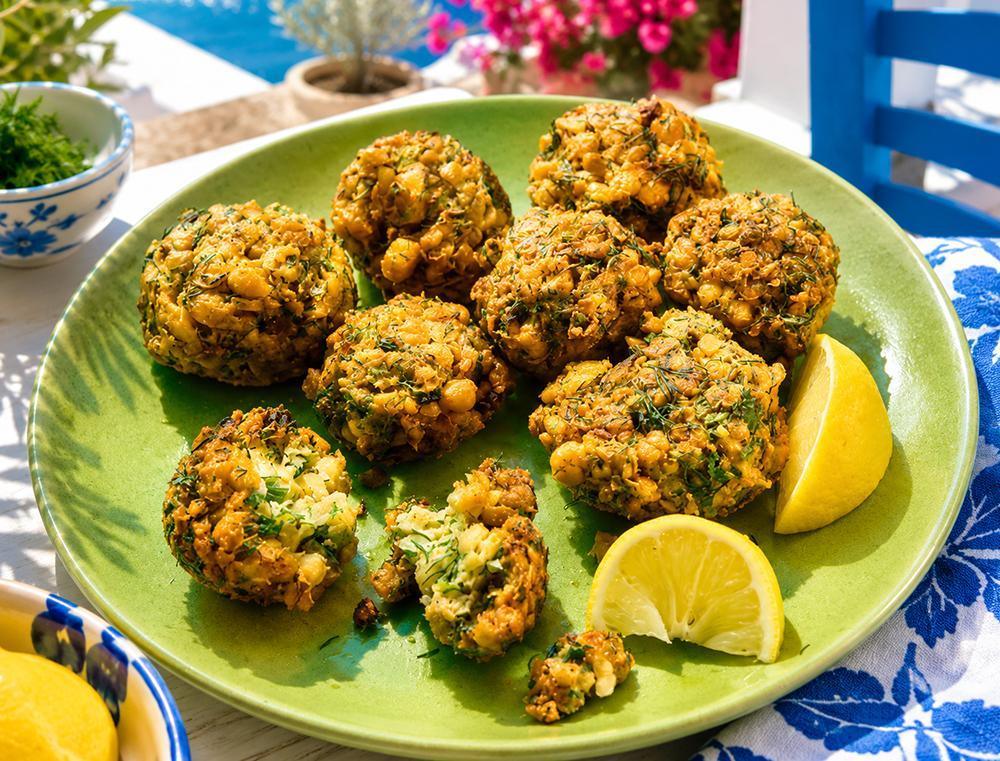 Greek Chickpea Fritters