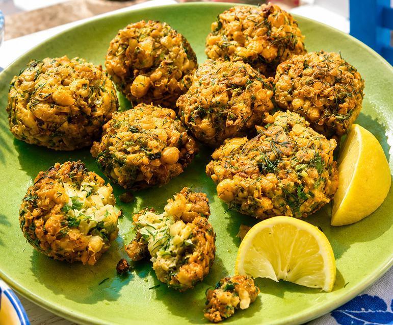 Greek Chickpea Fritters Greek Chickpea Fritters