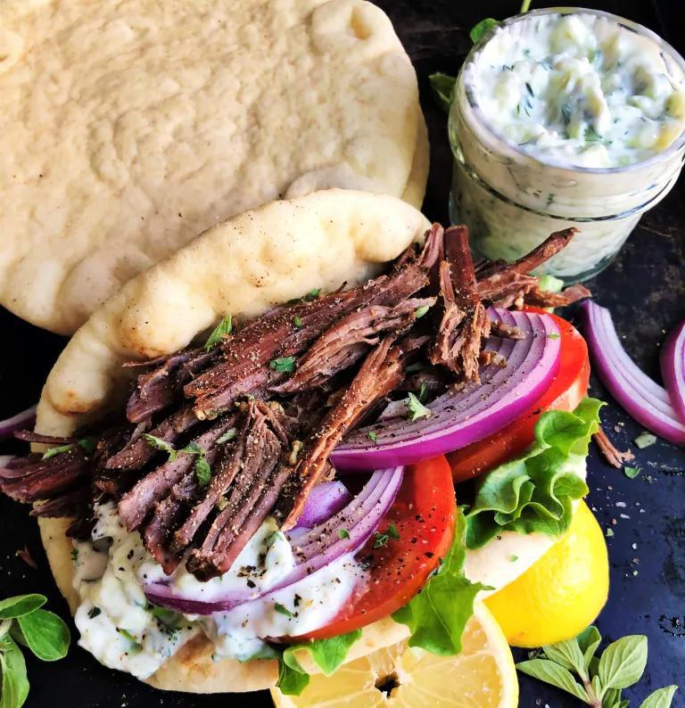 Slow Cooked Gyro