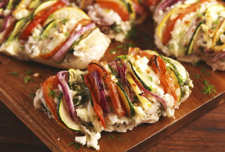 Greek Stuffed Chicken