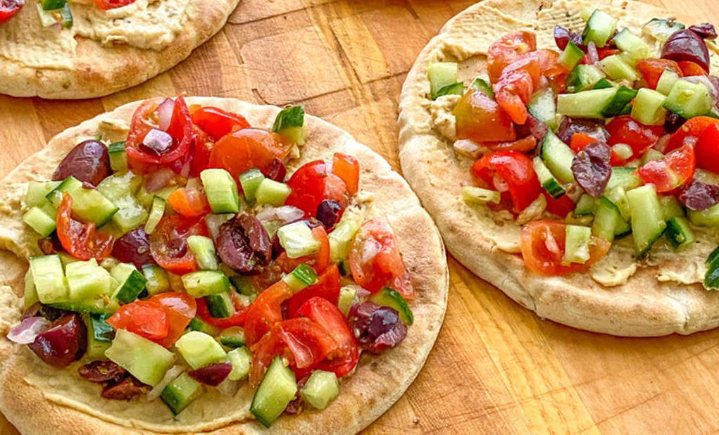 Greek Pita Pizza