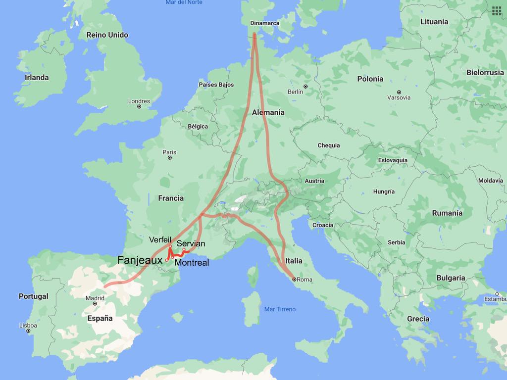 Para saber más: El viaje por Europa 
