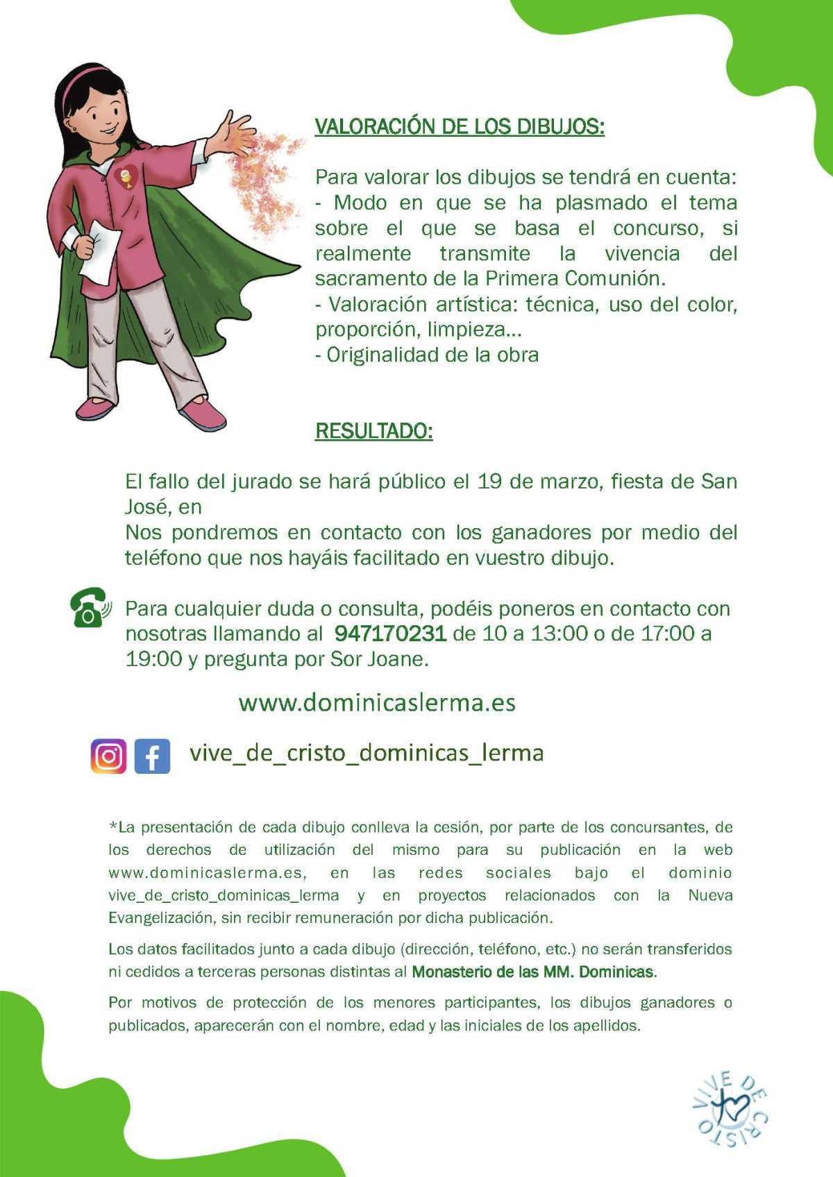 BASES DEL VI CONCURSO DE DIBUJO: MI PRIMERA COMUNIÓN