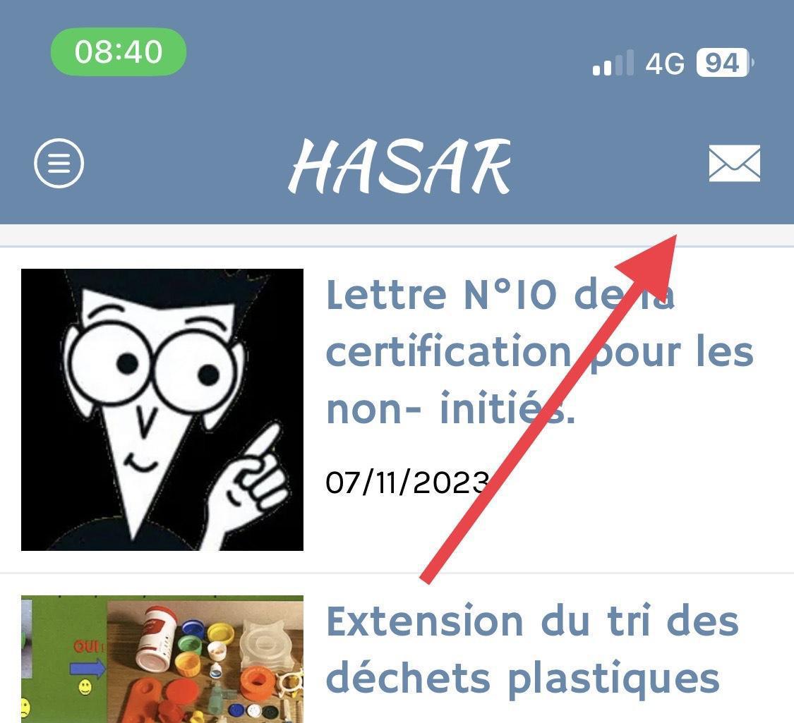 Info communication HASAR