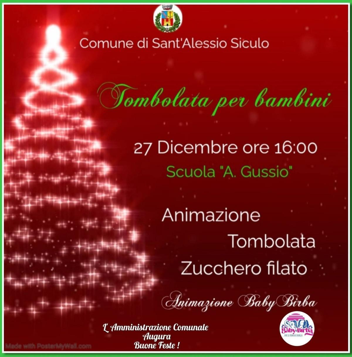 Tombolata per Bambini (inizio ore 16.00)