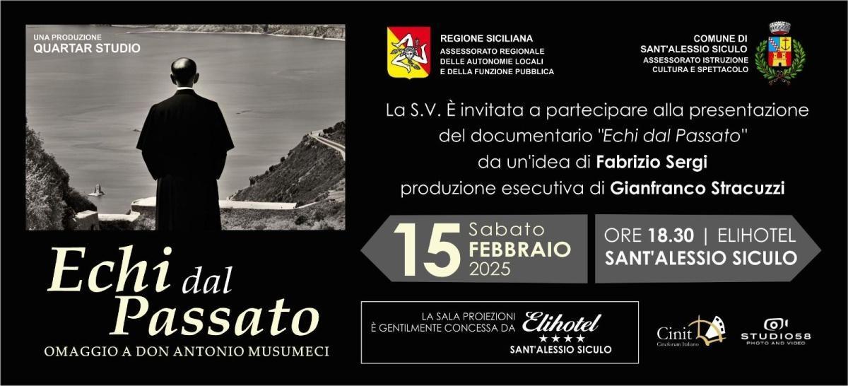 "Echi del Passato" (inizio ore 18.30)