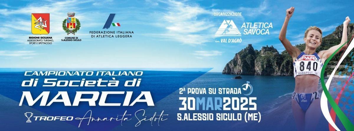 Campionato Italiano di Società di Marcia - Trofeo Annarita Sidoti (inizio ore 08.30)
