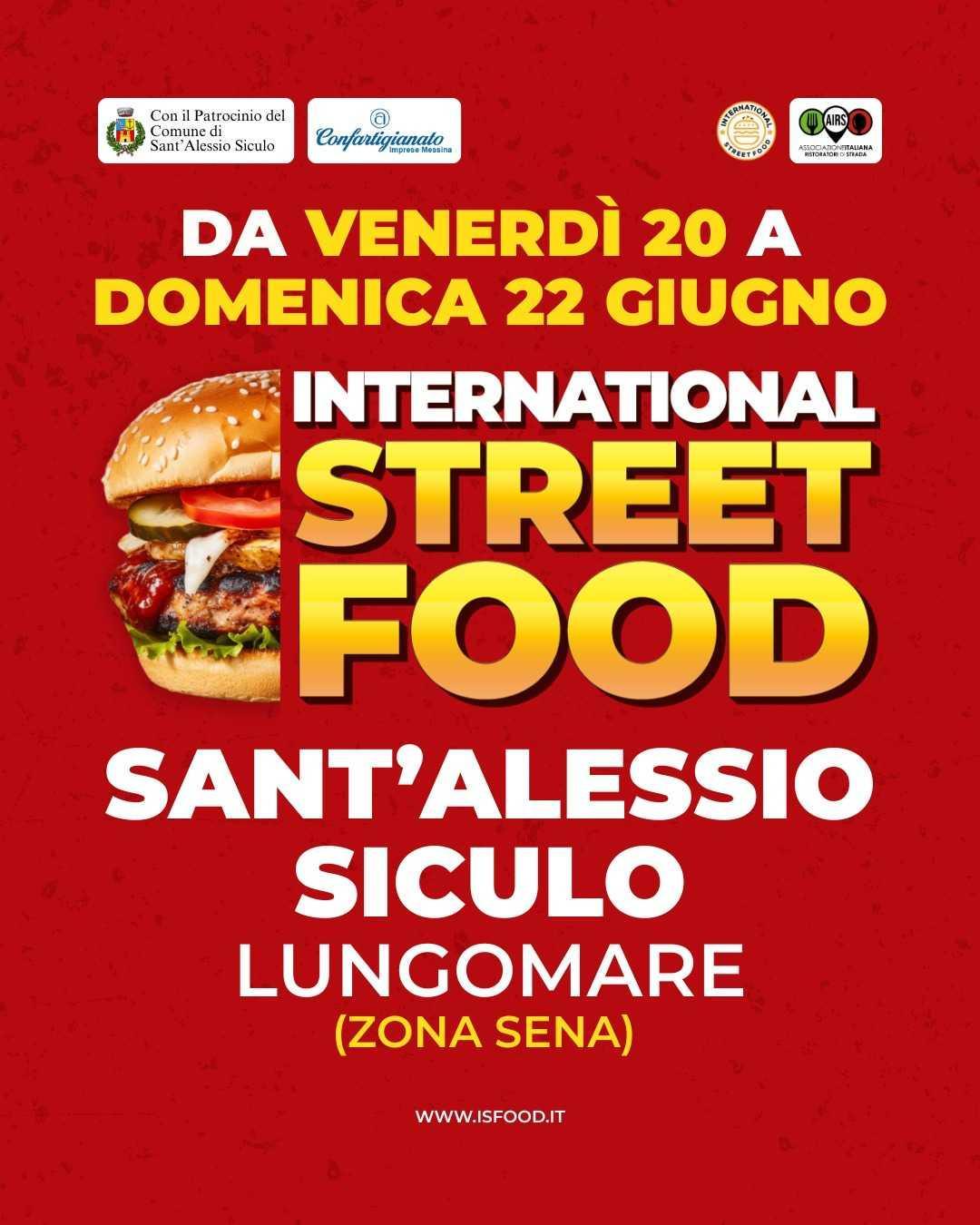 International Street Food (inizio ore 12.00)