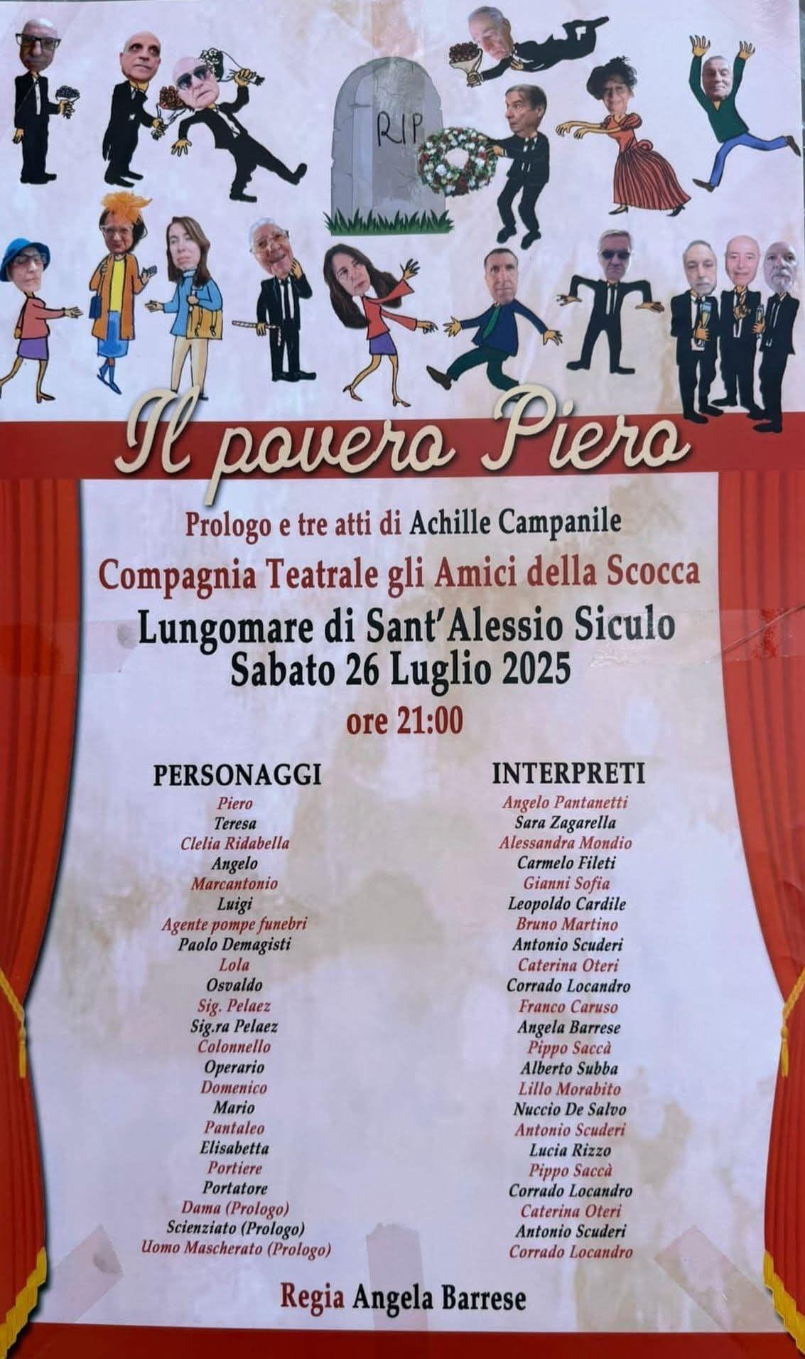 "Il Povero Piero" (inizio ore 21.00)