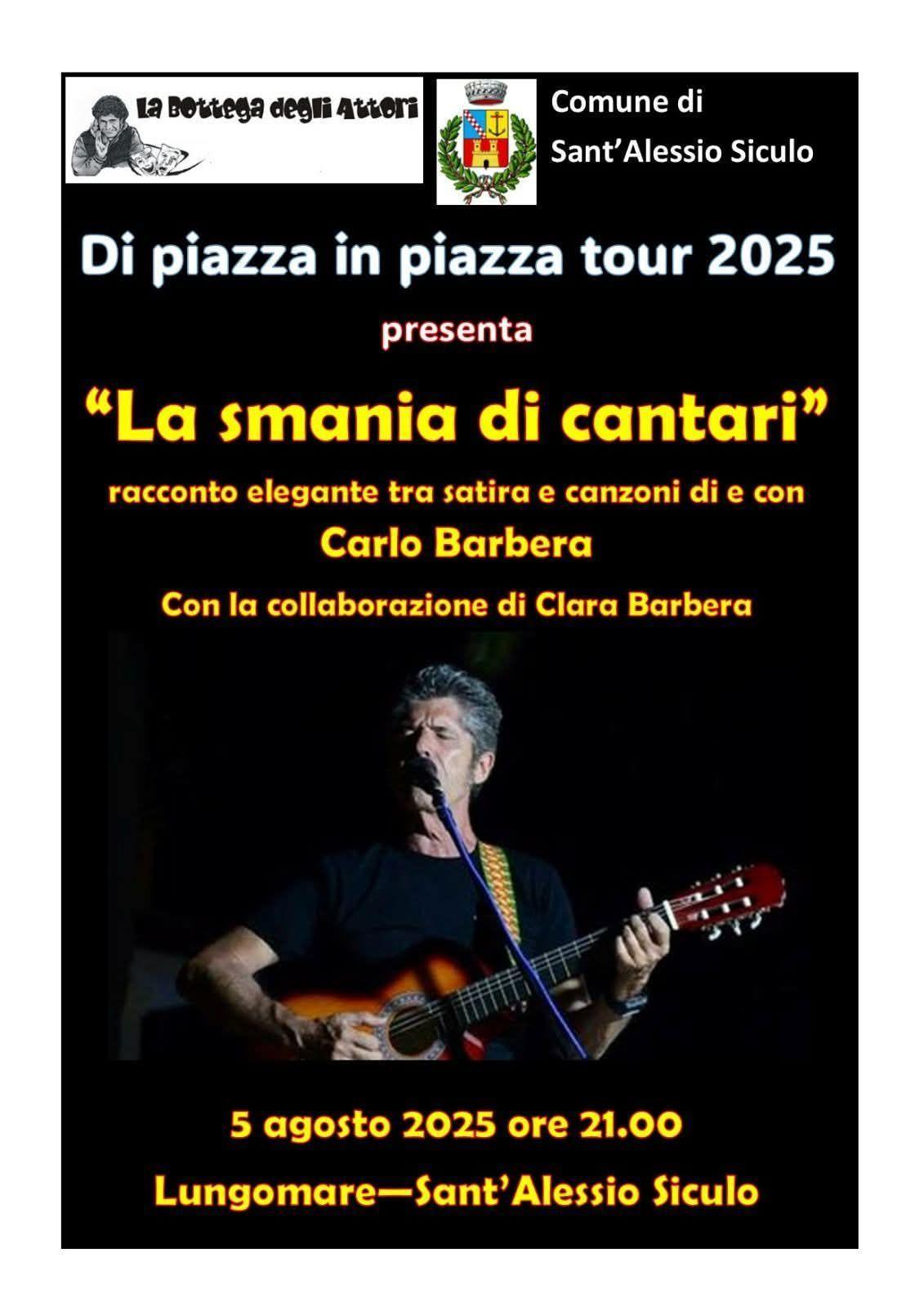 " La Smania di Cantari" (inizio ore 21.00)