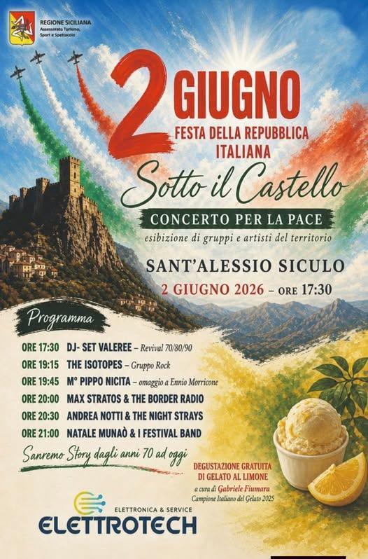 Sotto il Castello - Concerto per la Pace (dalle ore 17.30)