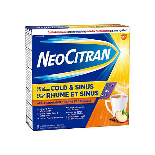 복합 감기약-NeoCitran Extra Strength Cold & Sinus