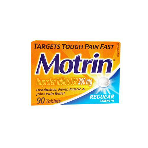 해열/진통제-MOTRIN® Tablets Regular Strength (Ibuprofen 200mg)