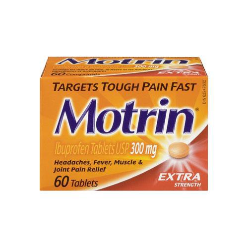 해열/진통제-MOTRIN® Tablets Extra Strength (Ibuprofen 300mg)