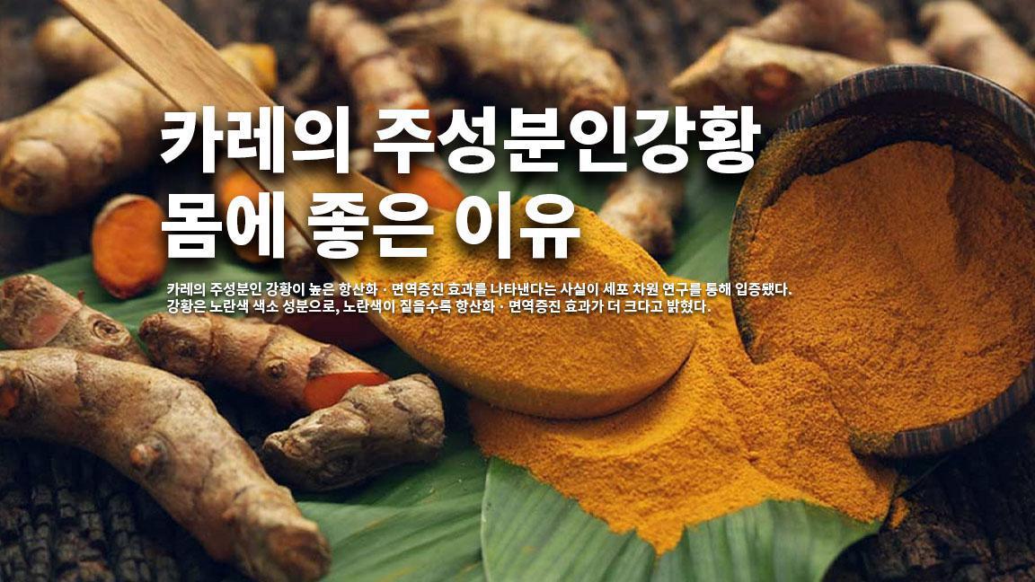 카레의 주성분인 강황이 몸에 좋은 이유 카레의 주성분인 강황이 몸에 좋은 이유