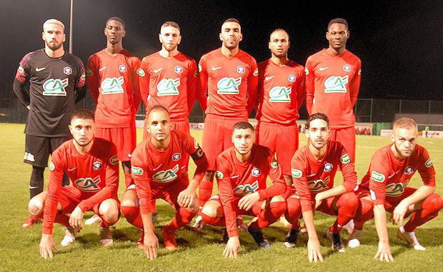FC VAULX - Le groupe pour le déplacement à CLERMONT Foot B